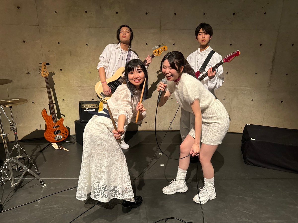 昨日は音楽舞台　#ホワイトロッカー
 のゲネでした！

いよいよ今日から本番です！！