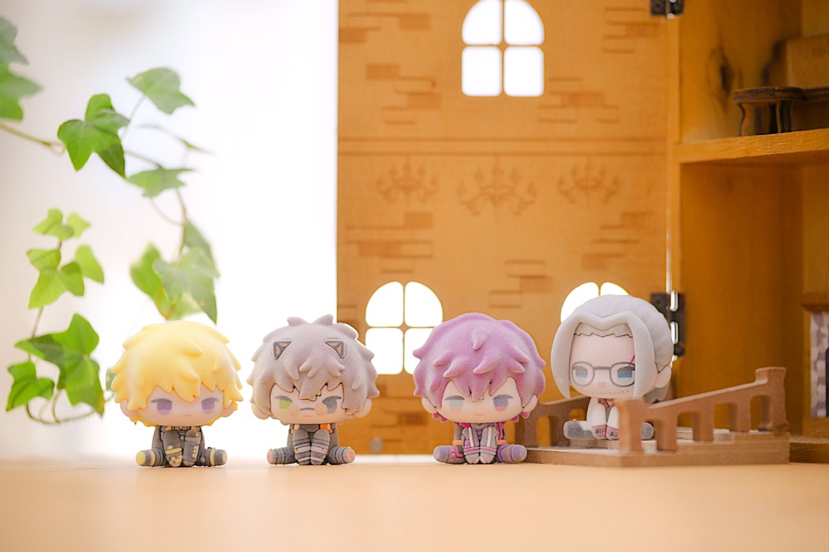 届いた〜- ̗̀📦 ̖́-  みんな可愛すぎる🫶💕
 #Noctyx