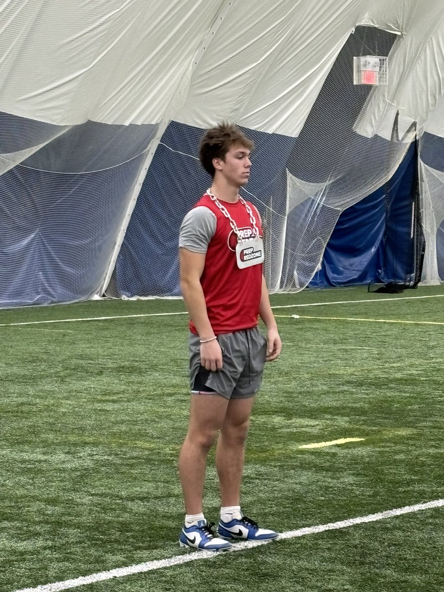 Lincoln4Ijams's tweet photo. Had a great time at the @PrepRedzoneIL camp this past weekend and I was honored with the MVP for the day https://t.co/80EJ6I8H4Z