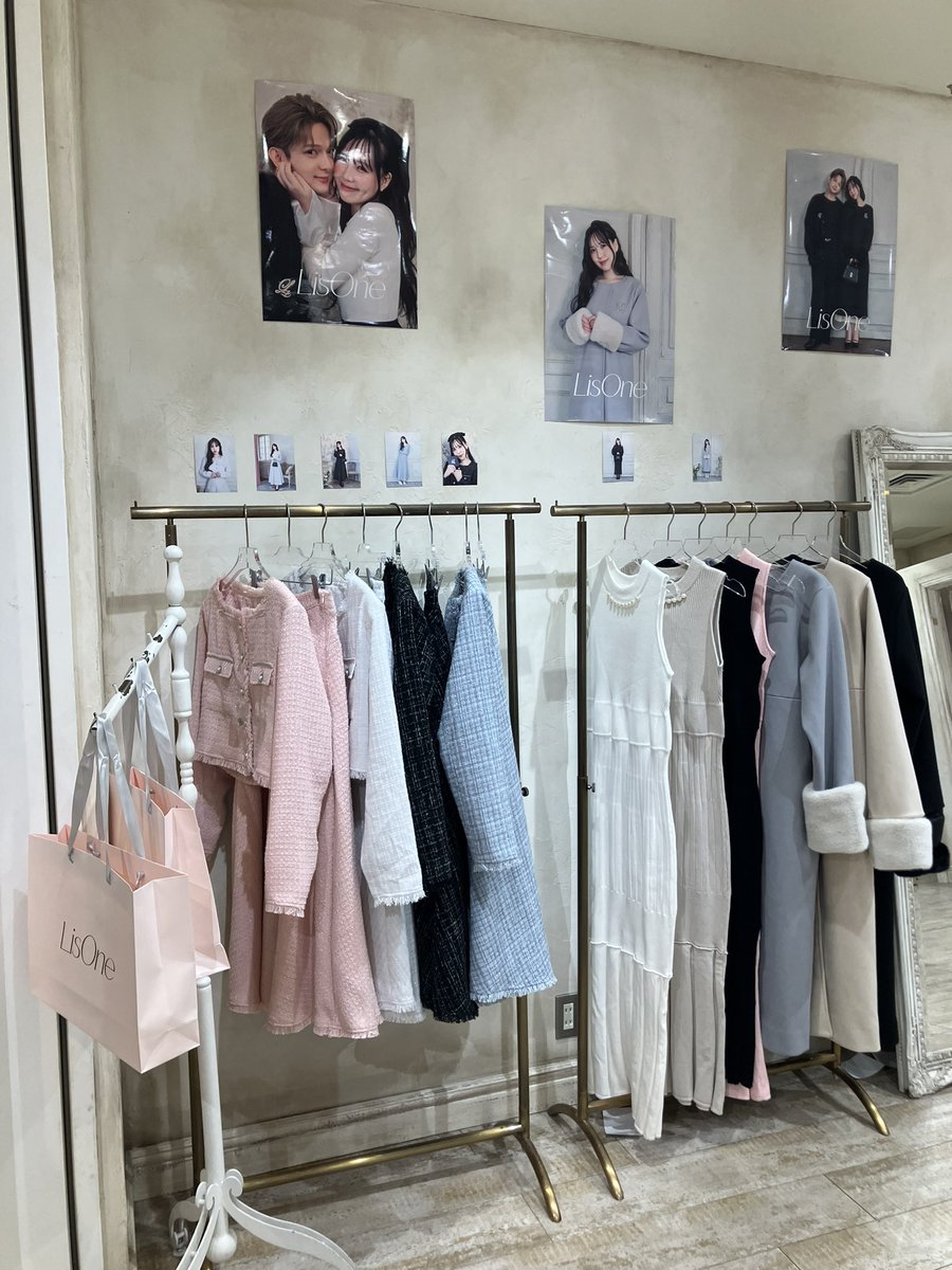POP UP】 LisOne（リスワン） 12/10（火）までW24区画にて 期間限定