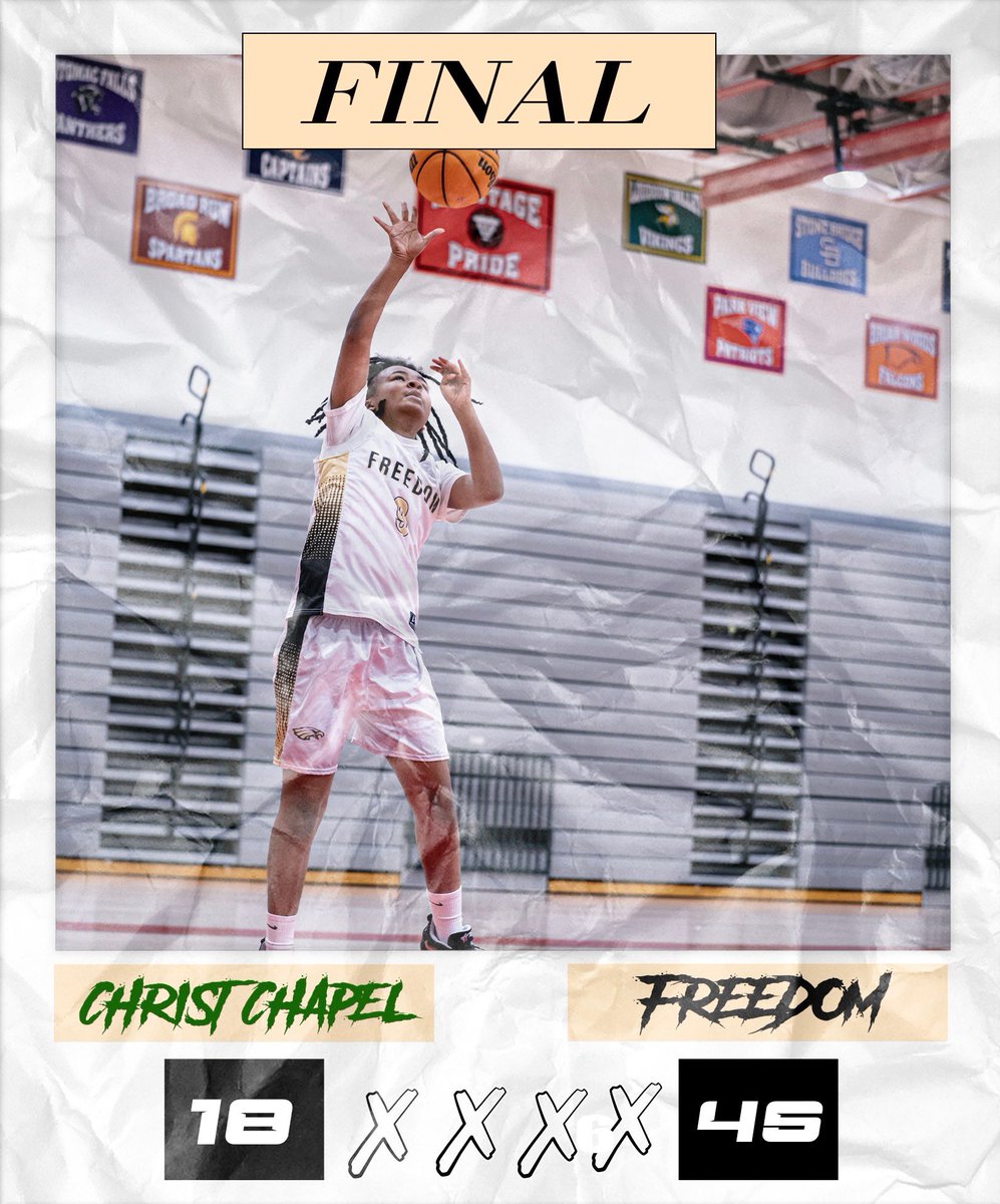 FHSGBB_'s tweet photo. π¨FINAL SCORE 45-18π¨
π Christ Chapel
Lani Johnson 6pts 7rbs 7stls
Rayven DeVaughn 6pts 3stls
Lana Johnson 8pts 4rbs 3stls
Kiki Thayer 2pts 5rbs 2stls
#ProtectTheNest #DefendUntilTheEnd https://t.co/1WA29azikX