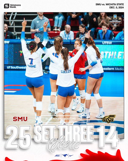 SMU Volleyball tweet media