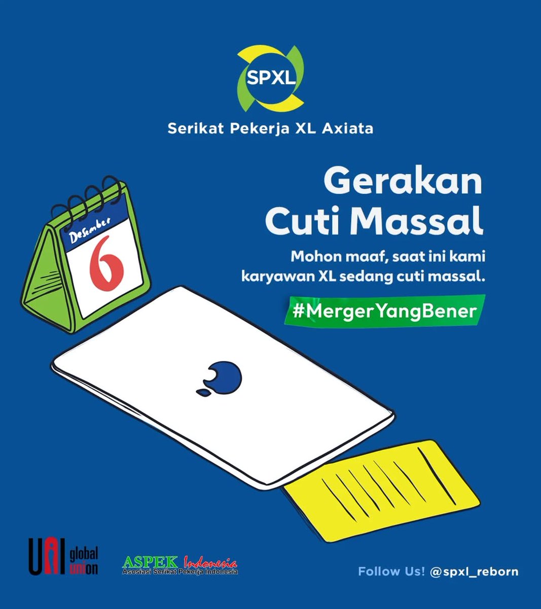 herrysw's tweet photo. Ada apakah dengan XL Axiata hari ini? Terjadi cuti massal dan tagar #mergeryangbener digaungkan. https://t.co/4owwS9WS03