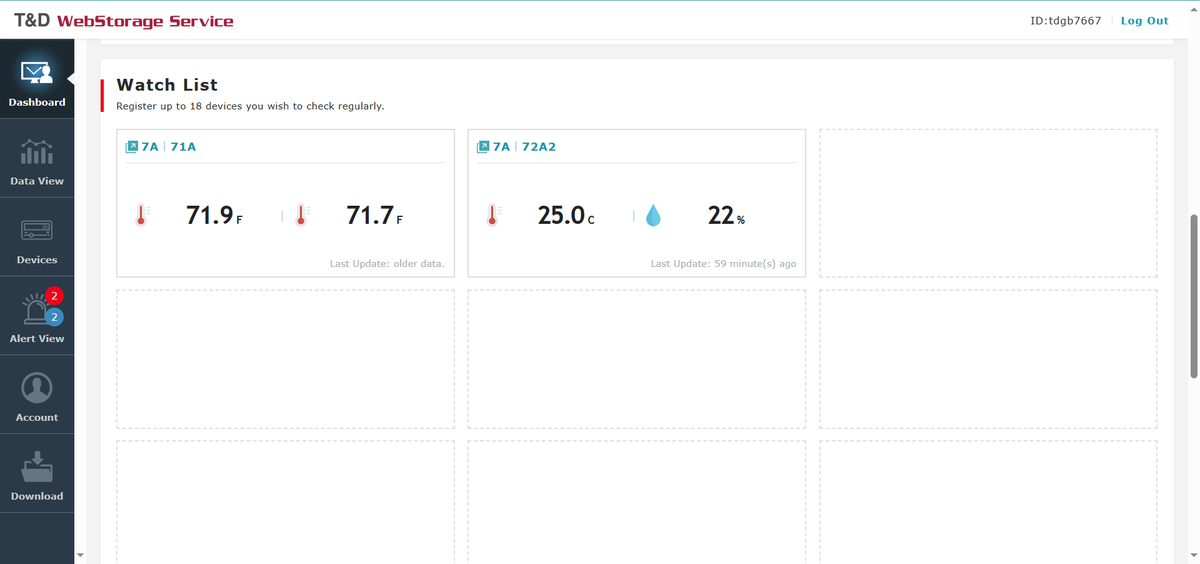 Dianjianghk's tweet image. TR72A2 Temperature 1ch, Humidity 1ch (External)
The TR72A2 allows you to measure and record temperature from 0 to 55°C and humidity from 10 to 95%RH.
dianjianghk.com/product/showpr…
#Dianjiang #TemperatureMonitoring #HumidityMonitoring #FreeCloudService