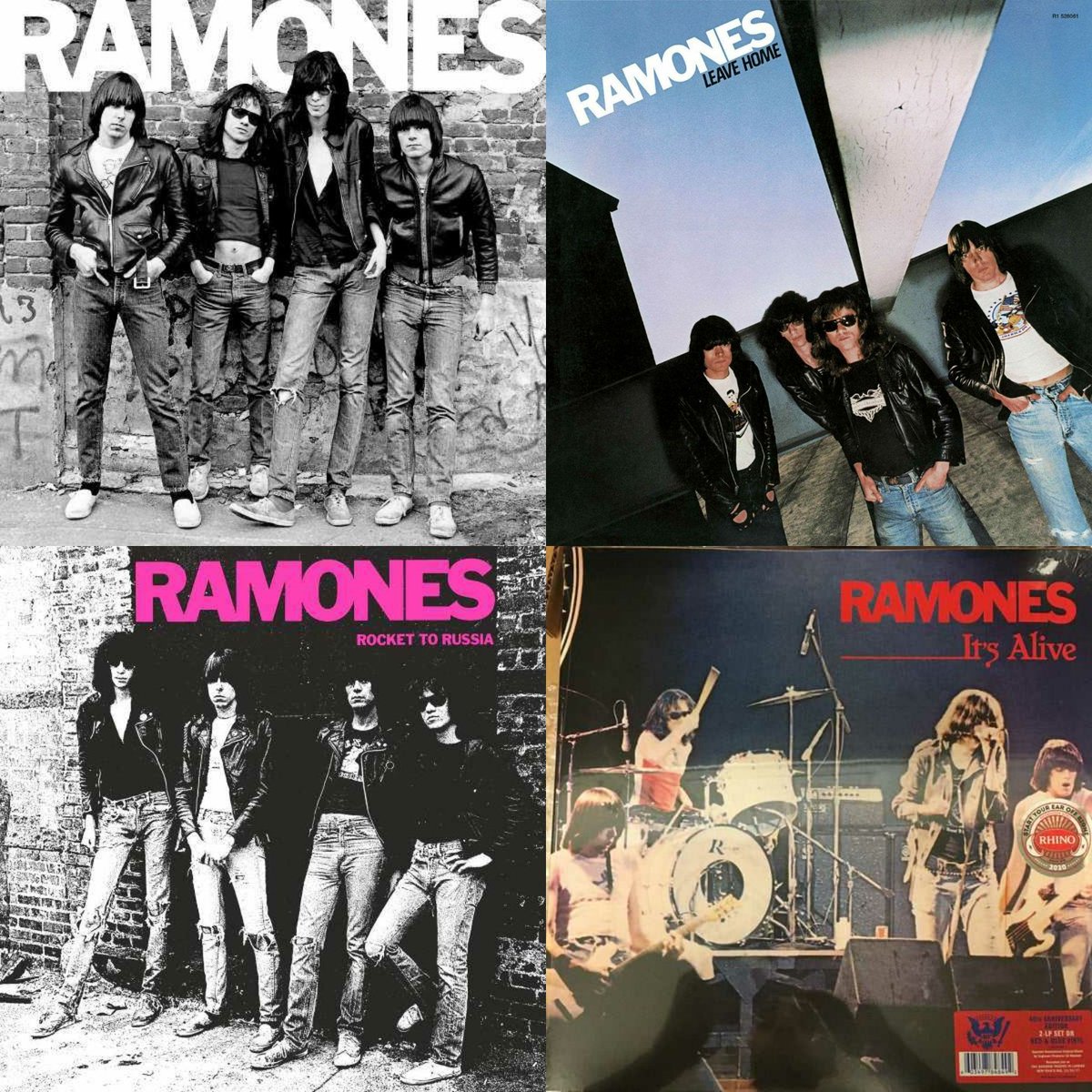 PunkRockStory's tweet photo. 4 Ramones release with Tommy behind drums.
Which of these albums is your favorite?

For me it's the third album Rocket toRussia, but It's Alive will always be my favorite live record

My fact - > only the original cast were the real #Ramones 👊

#fabfour #history #punkrockhistory https://t.co/M51zmobspU