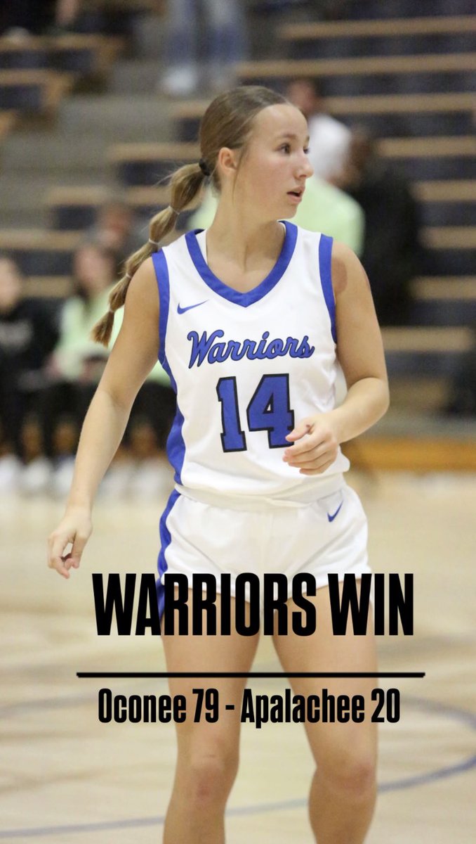 OCHS Lady Warriors Basketball (@oconeewbball) on Twitter photo TEAM is teaming. We knew we executed well in our recent nail biter loss to quality 4A N Oconee squad & tonight we not only won, the girls were consistent & determined. <a href="/KyleSandy355/">Kyle Sandy</a>
<a href="/Julieazeltine5/">Julie Azeltine</a> 20 pts
Jill Daniel 19 pts
<a href="/ElizabethWynn25/">Elizabeth Wynn</a> 16 pts
Ellie Johnson 14 pts TEAM is teaming. We knew we executed well in our recent nail biter loss to quality 4A N Oconee squad & tonight we not only won, the girls were consistent & determined. <a href="/KyleSandy355/">Kyle Sandy</a>
<a href="/Julieazeltine5/">Julie Azeltine</a> 20 pts
Jill Daniel 19 pts
<a href="/ElizabethWynn25/">Elizabeth Wynn</a> 16 pts
Ellie Johnson 14 pts