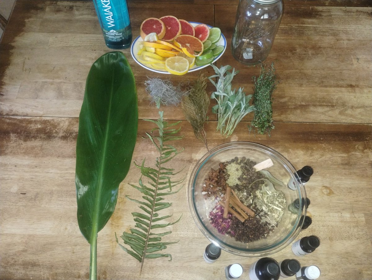 Donovanbrimo's tweet photo. I prepared my own Florida water Cologne today. Now Im gonna let it sit for the next two full moons. https://t.co/B7LL0lmLzM