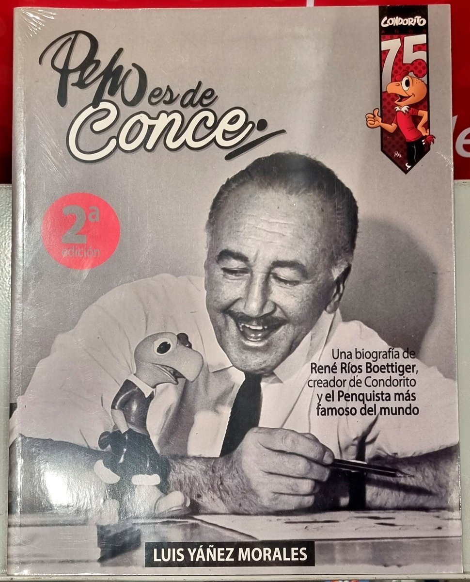 ComikazeRevista's tweet photo. #VentaComikaze Directo de la @FILGuadalajara.
💬 Libro biográfico sobre Pepo, creador de Condorito. 152 páginas, sellado. Segunda edición. 
✨ ️400 MXN. Varias piezas disponibles. Apártalo por WhatsApp al 55 3484 3202.
Se hacen envíos. 
#LeemosComics https://t.co/s26caxy25U
