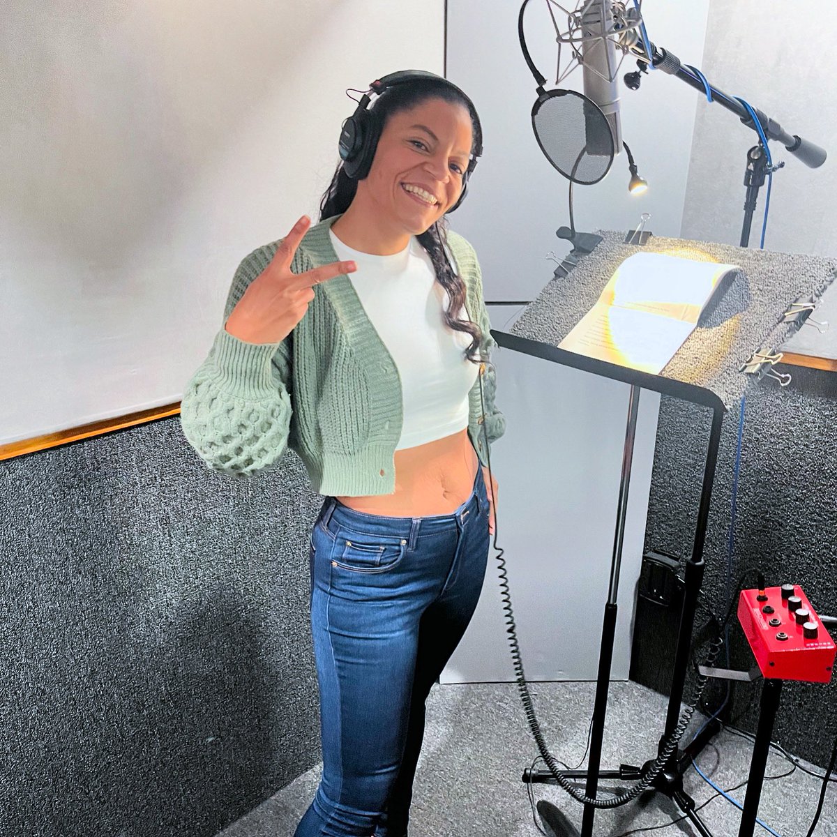 RealVoiceLA's tweet photo. Killer commercial demo session on Tuesday with the incredibly talented @realgermanchoc Thanks to @itsmecraiglee for directing 🎙️🎙️🎙️ https://t.co/1zzf5WaCsI