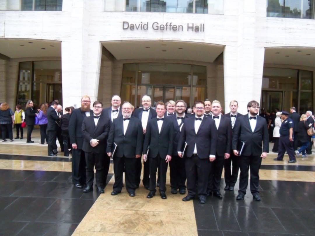 9 days! 

Here we are at the Lincoln Center For The Arts in New York City performing Tylers Suite under the direction of Dr. Tim Seelig (San Francisco Gay Men's Chorus). Special appearances by Jane Clementi, Stephen Schwartz (composer), and lyricist Pamela Stewart.