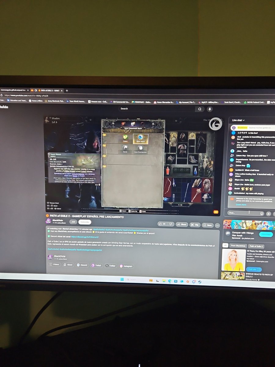 CWinchesterTN's tweet photo. @pathofexile What the heck is this? Live on YouTube https://t.co/lPueT0JKJM