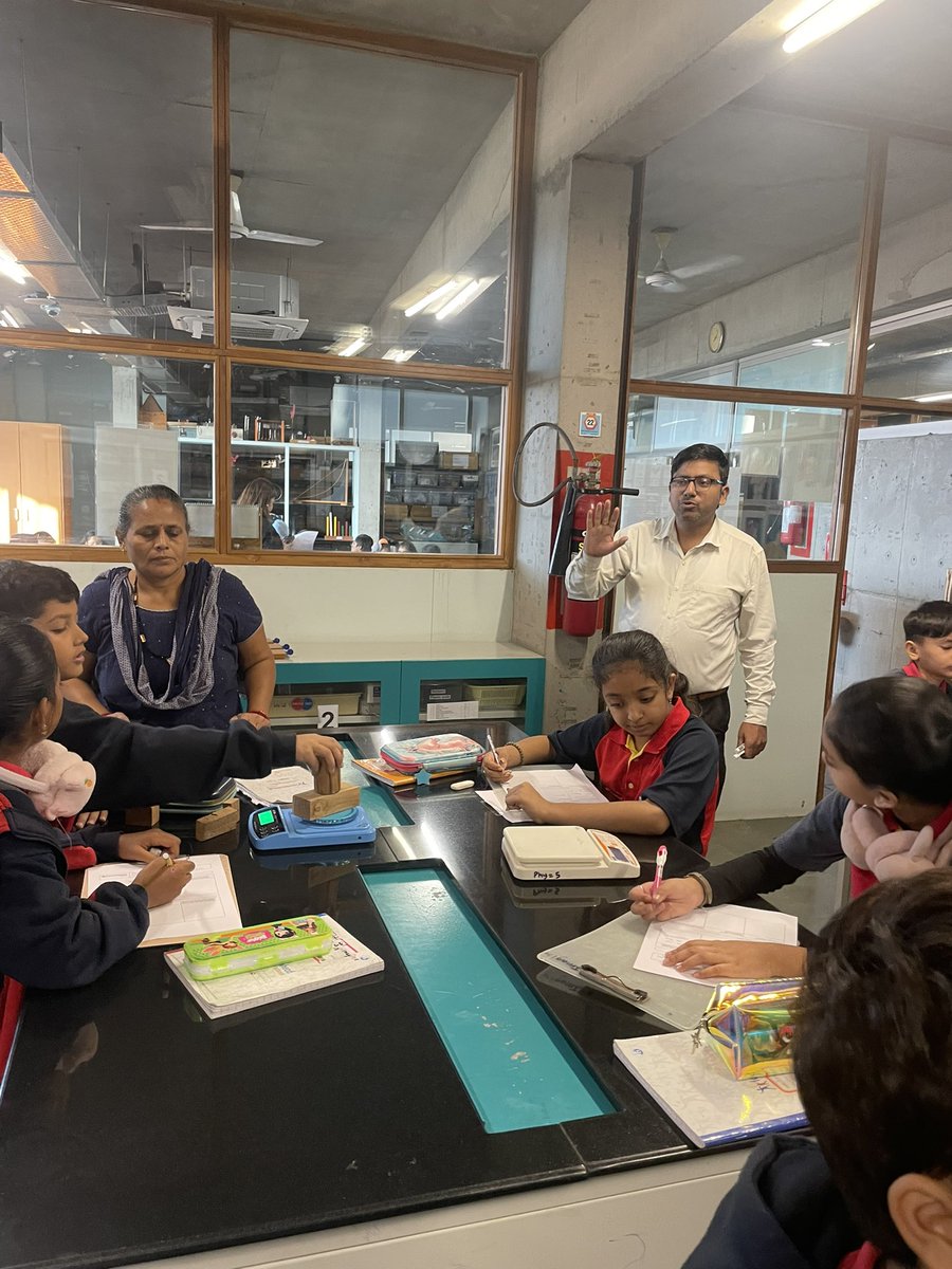 G3 Ss <a href="/FSSurat/">Fountainhead School</a> dug deeper into understanding the concept of measurement in the laboratory. They developed Thinking skills by analysing the tools used for measurement. <a href="/iborganization/">International Baccalaureate</a> <a href="/ibpyp/">IB PYP</a> <a href="/pinkyshah21/">Pinky Shah</a> <a href="/JaanviM26/">Jaanvi Mulchandani</a>