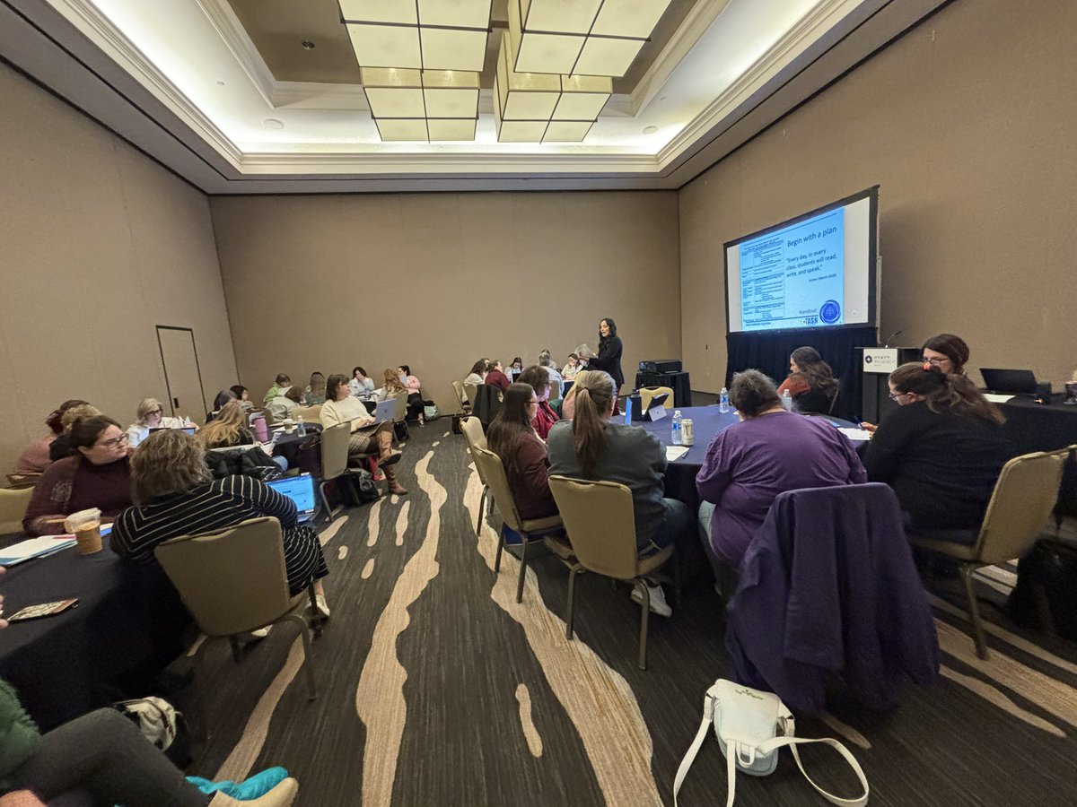 ksmtss's tweet photo. Regional Reading Roadshow in Wichita today! Educators from across central and eastern Kansas came to learn, collaborate, and plan for strong(er) core literacy instruction. #ksmtss #coreisfirstbestintervention #kseducators https://t.co/hYpqwj62lW