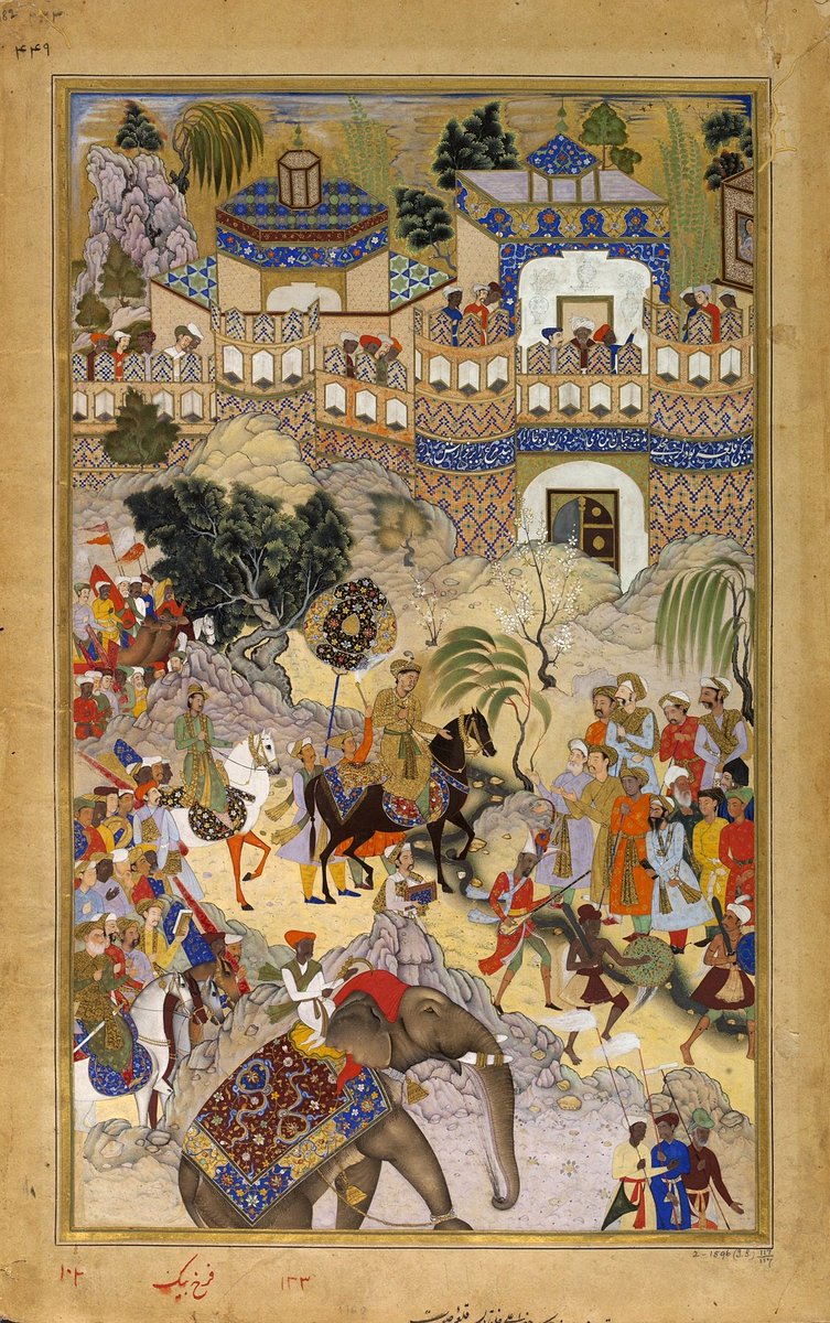 In Milton’s Paradise Lost, the great bustling Mughal cities are revealed to Adam after the Fall as future wonders of God’s creation. To a man of Milton’ generation, this was no understatement, for Lahore dwarfed any city in the West: “the city is second to none either in Asia or