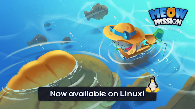 AccelixGames's tweet photo. <Meow Mission> is now available on Linux! 🎉

We’re excited to see your support and hear your valuable feedback, Linux players! 😻

🔽 Link: https://t.co/NBoJxNNidN

#엑셀릭스 #Accelix #야옹미션 #IndieGame #MeowMission #Steam #GameDev #linux #gamingonlinux #linuxgame https://t.co/u1EBJ94443