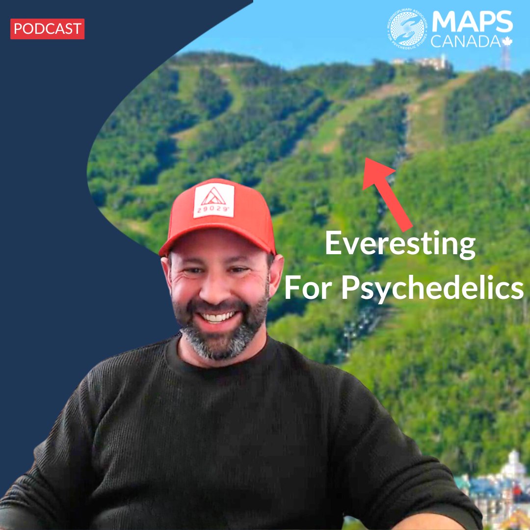 In this episode of the MAPS Canada Podcast, Eric Schwam, a Montreal based entrepreneur, shares his Everesting 29029 challenge, how psychedelics have played a role in his mental health and growth, and his support for MAPS Canada. Listen here!  mapscanada.org/podcast-youtub…
