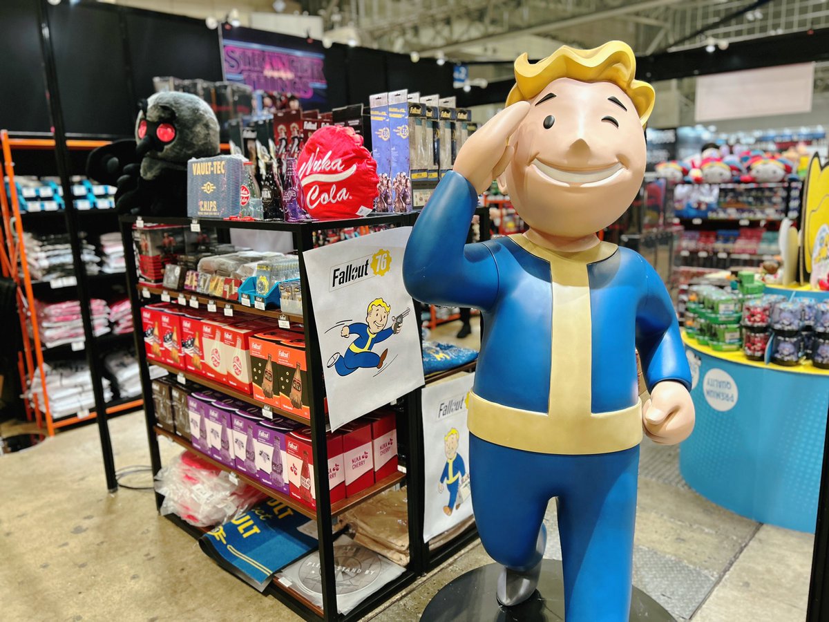 今宵、アフレコブースで まとめ売り 東京コミコン2024】 INFOLENS GEEK SHOPのブースにて #Fallout 商品を