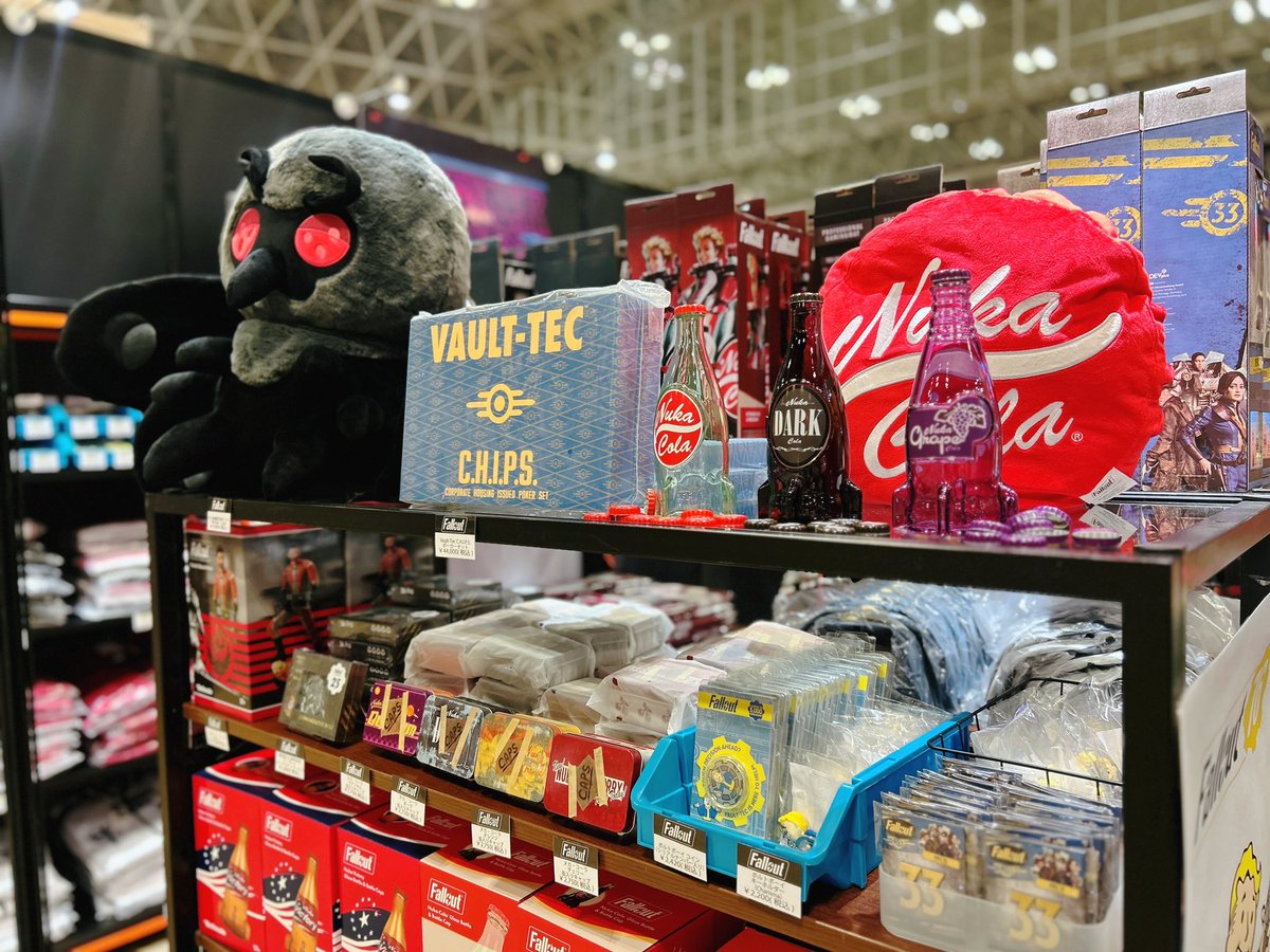 東京コミコン2024】 INFOLENS GEEK SHOPのブースにて #Fallout 商品を