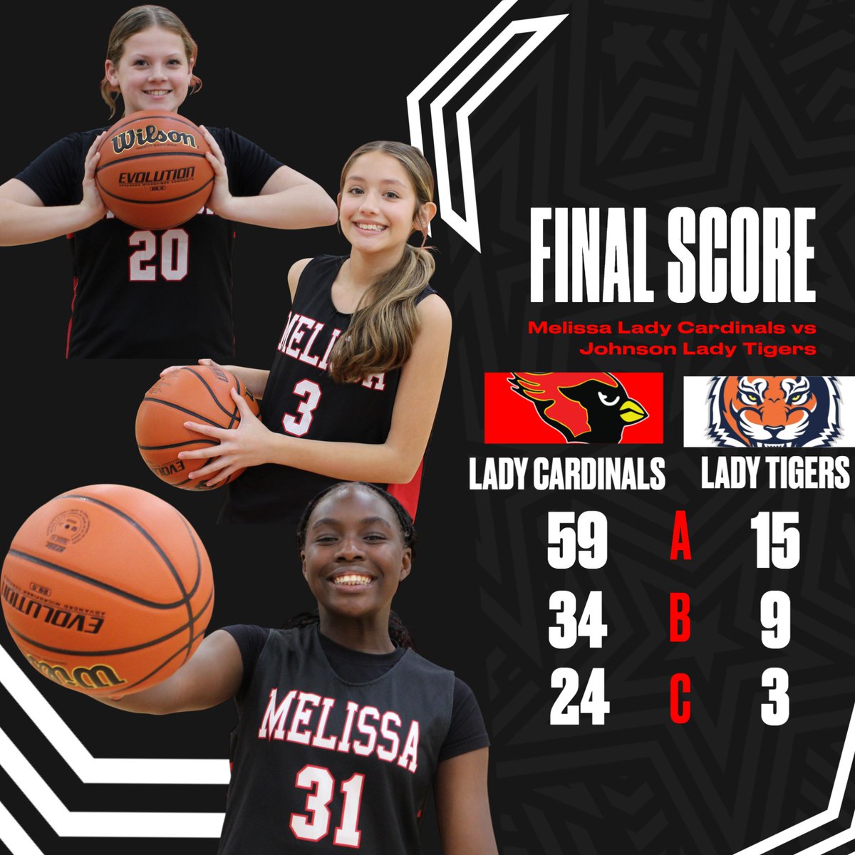 ECMSLadyCards's tweet photo. Clean Sweep Tonight! Everyone's 2-0 https://t.co/l2IviElLJq