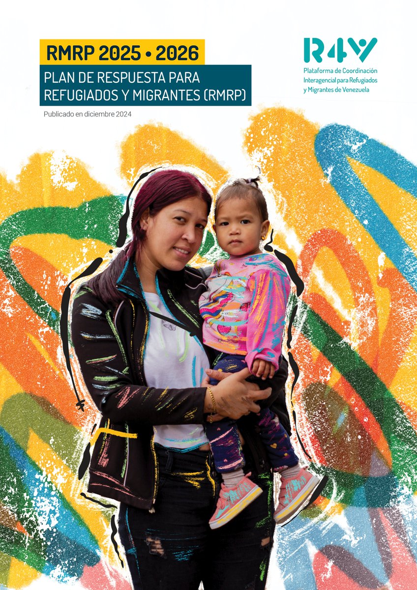 Plataforma_R4V's tweet photo. 🚨 EN VIVO | Inicia la presentación del Plan Regional de Respuesta para Refugiados y Migrantes (RMRP) 2025-2026 de la @Plataforma_R4V.
💬 Acompáñanos en:
📺 https://t.co/jsFgKfpM87
#RMRP https://t.co/hlkhV88zQv