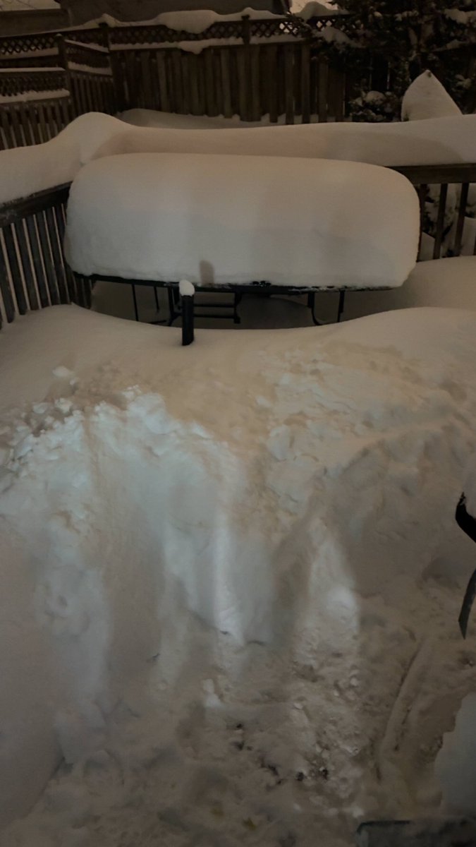 ao94's tweet photo. And some areas around us have no snow 😫 https://t.co/W9FhmjJaV9