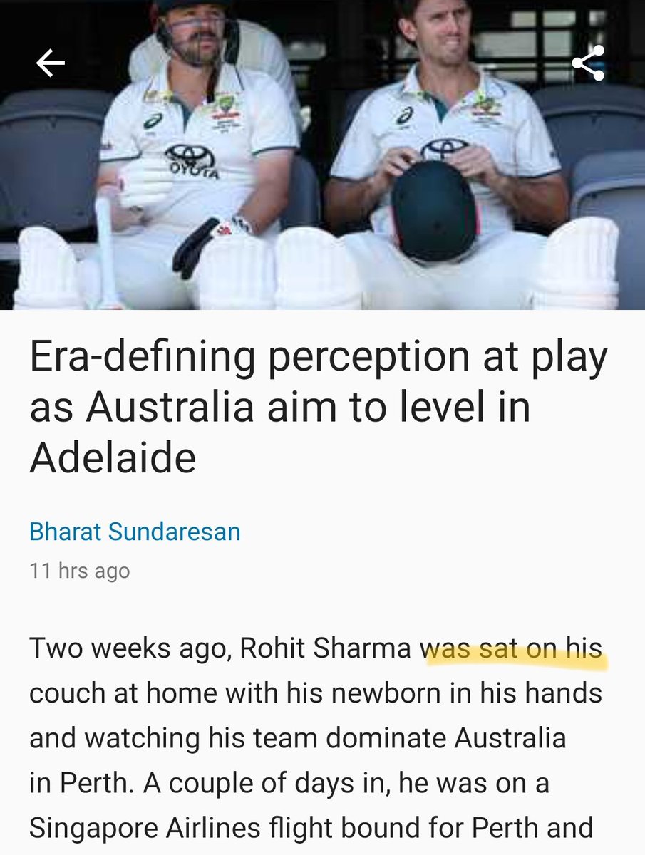 Geniustweeet's tweet photo. @cricbuzz awkward phrasing/Incorrect grammar. https://t.co/W1zYdLvwmC