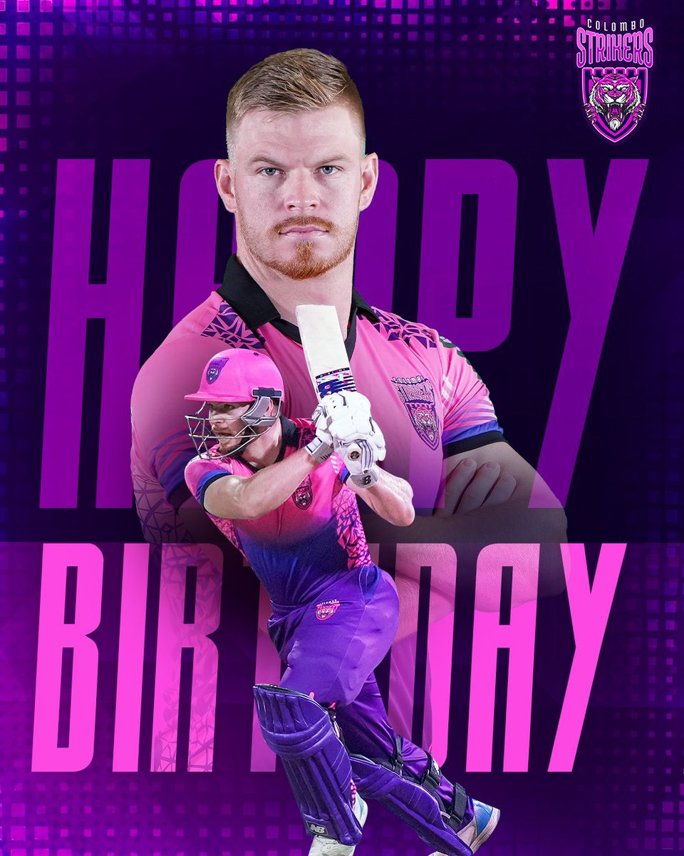 The man who makes impossible catches look easy. Happy birthday, Glenn Phillips. 🎂🎆 

#ColomboStrikers #GlennPhillips #Strikers #Birthday #HappyBirthday