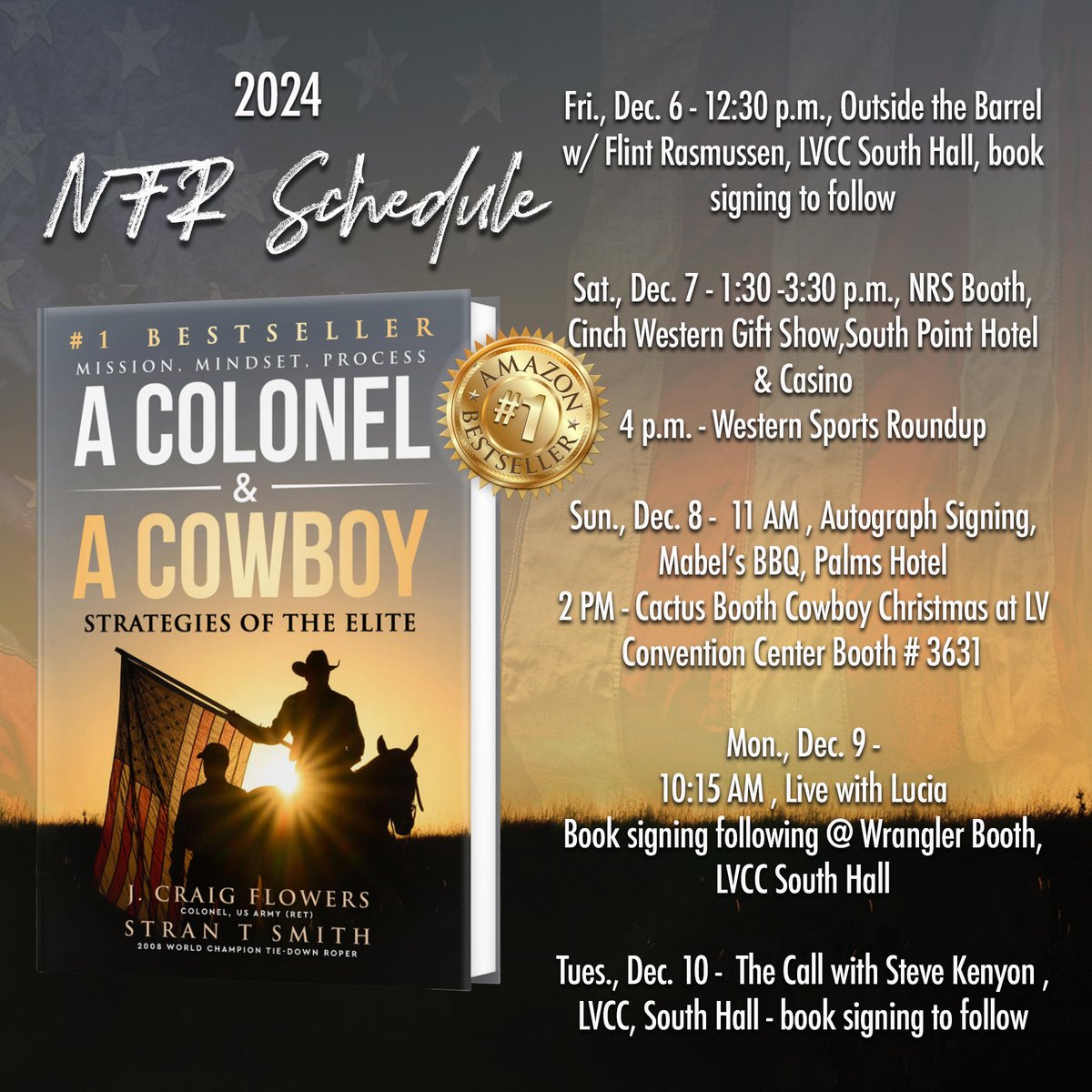 Look forward to meeting you here in Vegas 👊🇺🇸