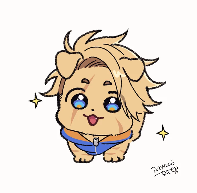 おめめキラキラいぬ 