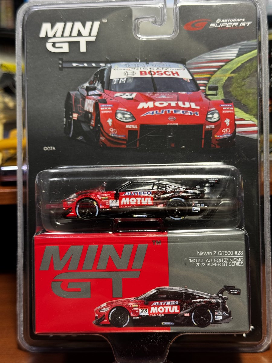 jakomaru's tweet photo. 今日の #ミニカー 

#MINIGT #TSMmodels 
Nissan Z GT500 #23 "MOTUL AUTECH Z" NISMO 2023 SUPER GT SERIES

#NISMO #RZ34 #SuperGT https://t.co/f7XR8baBCv