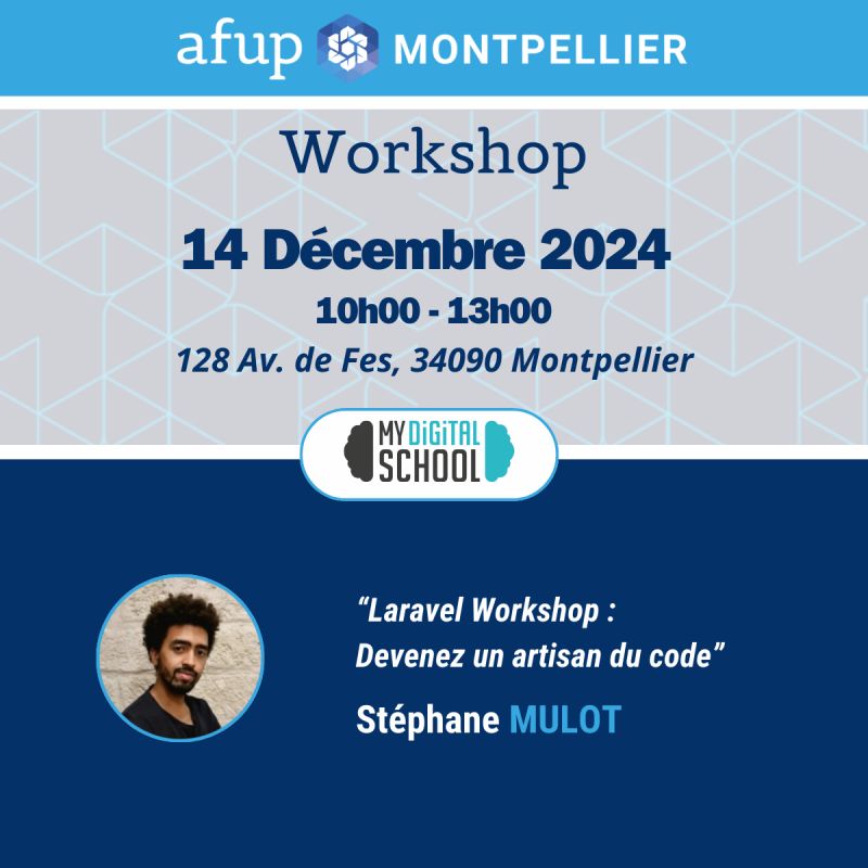 AFUP Montpellier tweet media