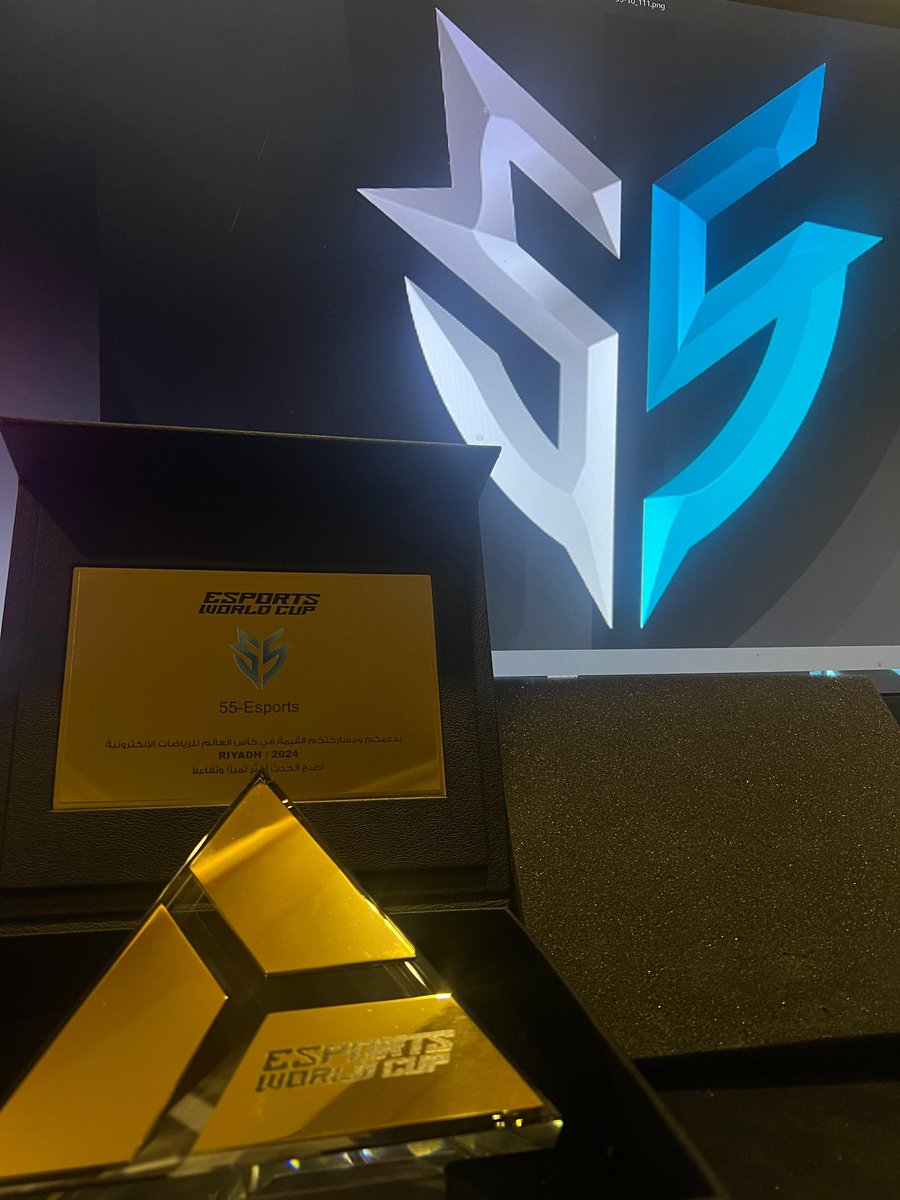 55esports's tweet photo. @EWC_AR 💙 💙

#EsportsWorldCup    #EWC  #SaudiArabia https://t.co/i9rP8NlGiy