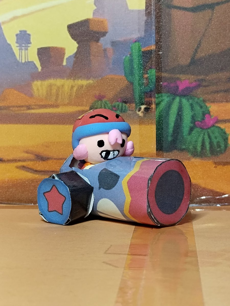 brawlerslocosxd's tweet photo. Nueva figura que le falta un diente Bonnie y Clyde versión figura Yupi 🦷

#BrawlStars #brawlstarsfanart https://t.co/VGnXnkAqW5