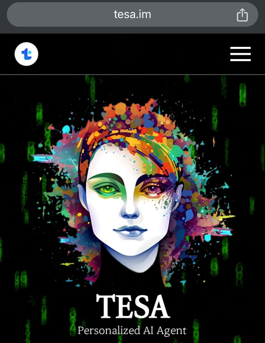 individualgpt's tweet photo. @elonmusk Elon, we’ve got TESA, a generative AI that’s like TESLA but without the ‘L’—leading the future of intelligence instead of transportation. Would love your thoughts! https://t.co/kkNiKpqJPf