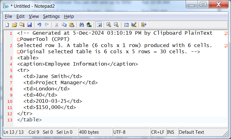 markpahulje's tweet image. #dotNET #HTMLTables #Stats #DataAnalytics Every wanted to select a column from a HTML table? Do it in 3-clicks with …pboardplaintextpowertool.blogspot.com