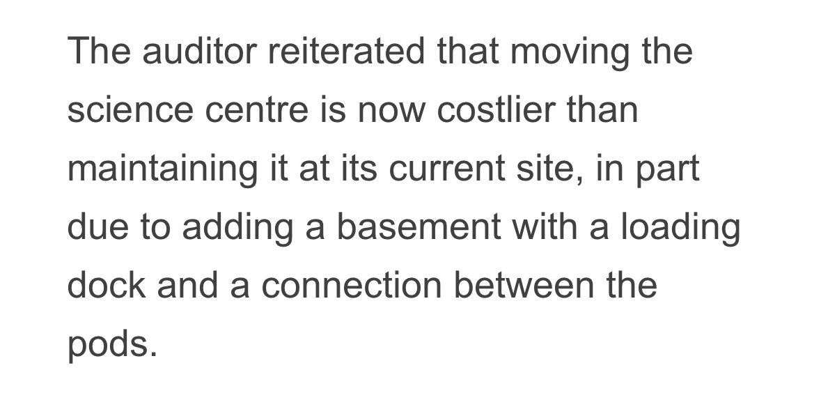 SaveOSC's tweet photo. The Govt has No Clue how much their new science centre will cost. No Clue.

But Taxpayers are Paying More for less.

And @KingaSurmaMPP Doesn't Care.

Sign the Letter: https://t.co/b9wFFdun2t https://t.co/17gmm3uMOt