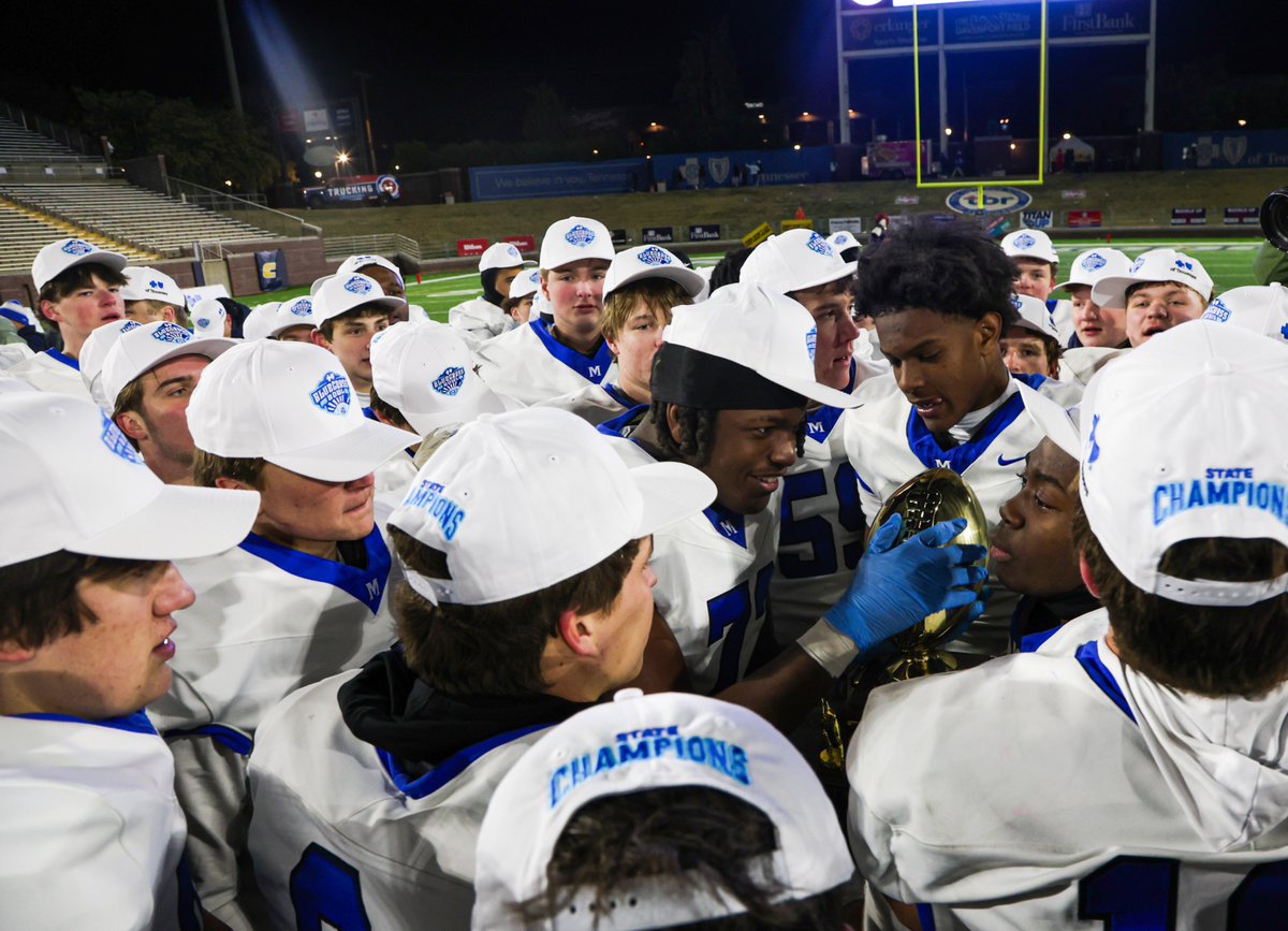 TSSAA's tweet photo. Your Division II- Class AAA Football State Champions, McCallie!🏆🏈 https://t.co/e01O0t4hai