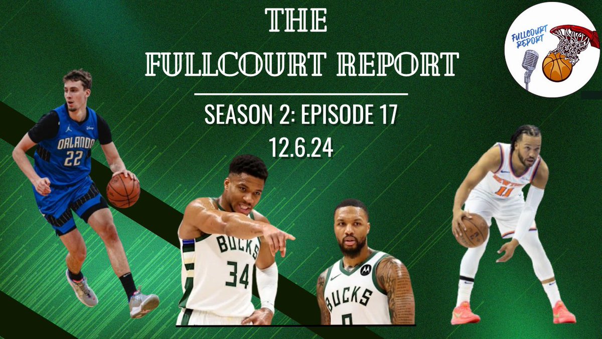 FullCReport's tweet photo. 🏀NEW EPISODE🏀

- Battle of the East
- NBA Cup Predictions
- Top 25 Sporcle 

TAP IN: https://t.co/NHCSwdXRpE https://t.co/J6oOjzRt05