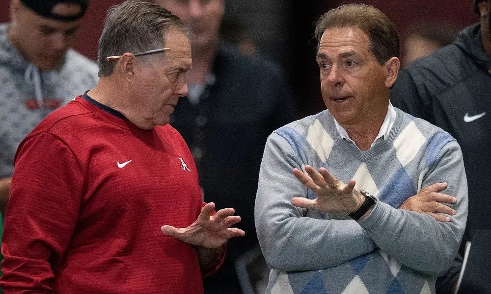 GreatDayTarHeel's tweet photo. The ONLY way you could get me 1000% on board with Bill Belichick as our next coach is if his good friend agrees to be his DC.. https://t.co/bNY9VCdPBY
