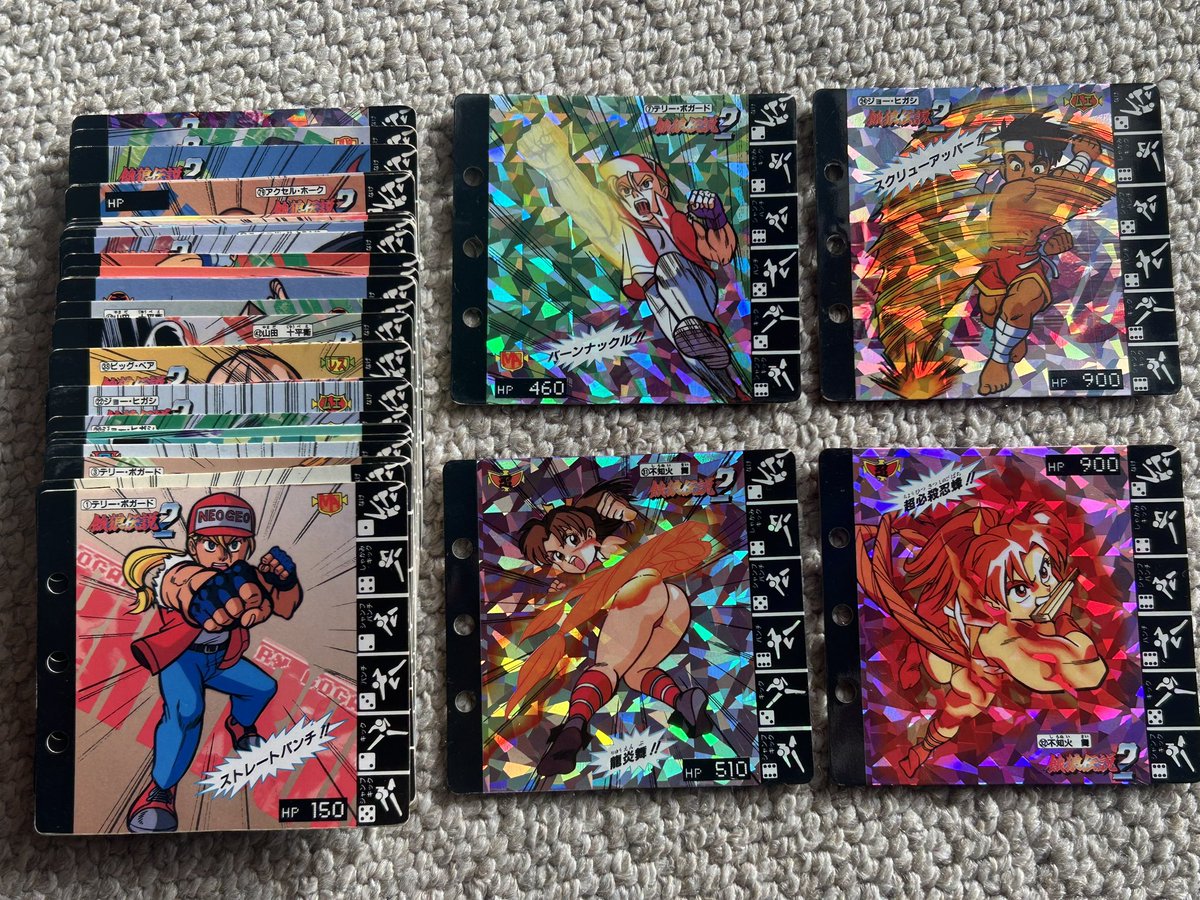 餓狼伝説　カード 不知火舞で思い出した。 子供の頃、自分の格ゲーの師匠からもらった