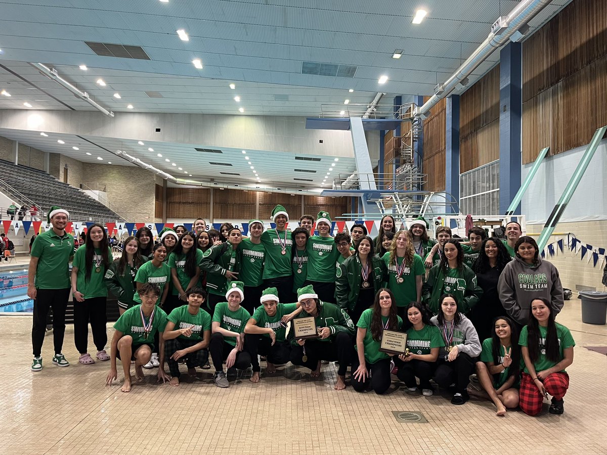 BAHSwimTeam's tweet photo. Boys &amp; Girls City Meet Champions! https://t.co/4dw4ysUqt9