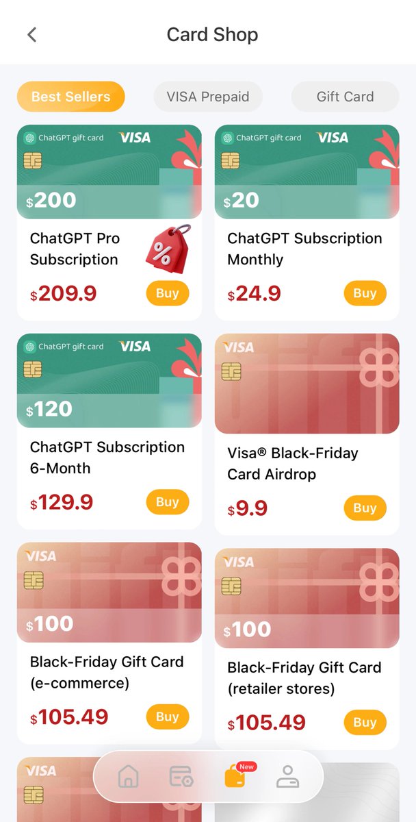 realCardBee's tweet photo. You can always Subscribe to ChatGPT Plus/Pro with a #BeeCard.
您可使用 #BeeCard 續訂你的ChatGPT Plus與ChatGPT Pro。💳 https://t.co/kBpaETpCSc