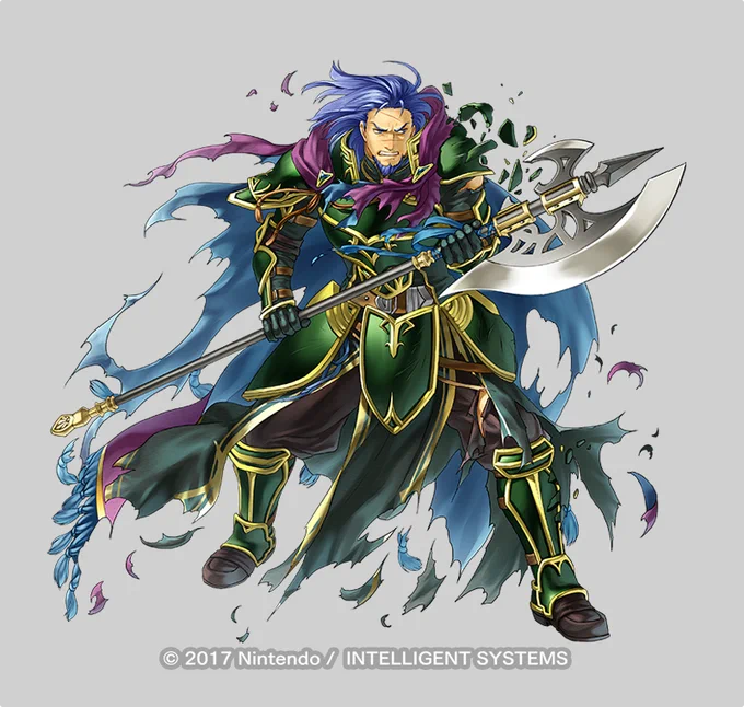 ファイアーエムブレムヒーローズにて「勤倹尚武の侯 ウーゼル」を描かせていただきました!本日16時から実装です、よろしくお願いいたします～兄上兄上!#FEヒーローズ #ファイアーエムブレム 