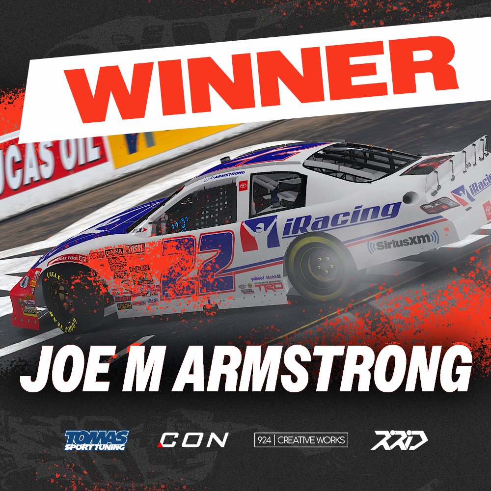 OSRL_'s tweet photo. ARMSTRONG TAKES ANOTHER SHORT TRACK!
Joe M. Armstrong survives a late-race restart, after a 135-lap run, to win at IRP! πππ
A strong P6 for Cole Fralick extends his championship lead to 17 points heading into Auto Club.
#OSRLPremier | @runnings_racing https://t.co/gfCijUBJBW