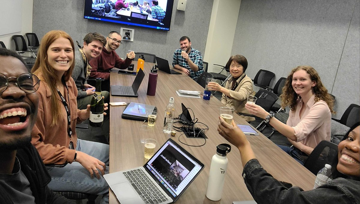Thesis defenses are some of my favorite days as a PI. So proud to see how much our students grow as people and scientists during their PhD journeys. Congrats again <a href="/Mary_Kate_Evans/">Mary Kate Evans</a>!