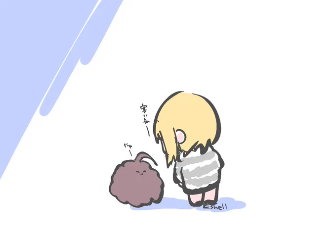 フレちゃんと志希毛玉です 