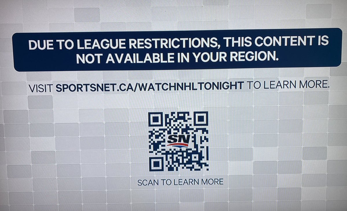 TMandziak's tweet photo. Planned to do some Christmas shopping tonight but @NHL says NHL Merchandise is NOT AVAILABLE IN MY REGION.    

I guess it’ll be a @NFL Christmas. https://t.co/j2Qk6ggNeD