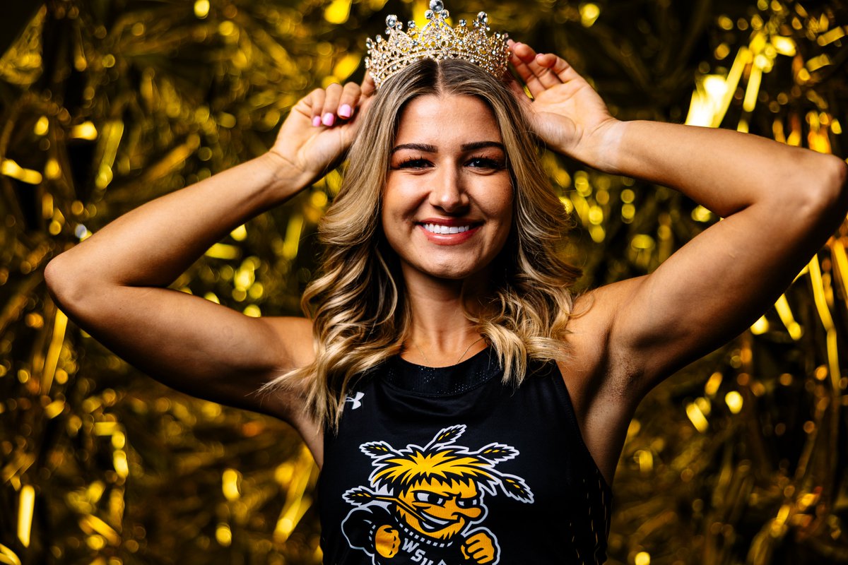 Bri Utecht takes the pentathlon crown at the Shocker Multi with a PR of 3,796 points! 👑