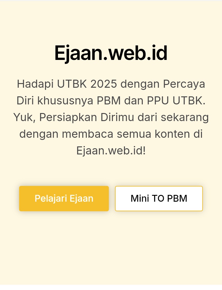 anaaabyl's tweet photo. GUSYYY NEMU WEBSITE BAGUS BUAT BELAJAR MATERI PBM PPU‼️🤩

link-nya:https://t.co/RhpRMguEqE https://t.co/l6Jtm29Nm4