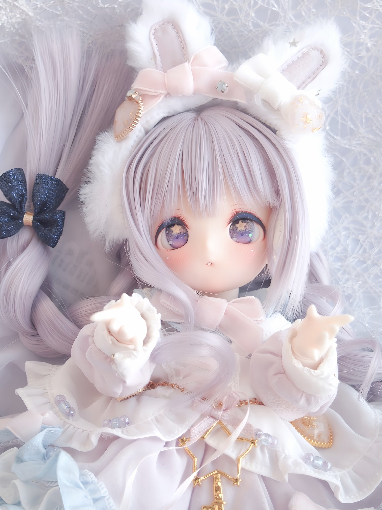 【たぁこ*さま】* ornament ♡* 賢そうで、でもおとぼけな ワンちゃん I found a new toy: ⏰🐈 新しいおもちゃを見つけました